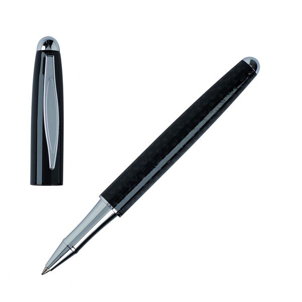 Stylo roller Jacquard black Noir