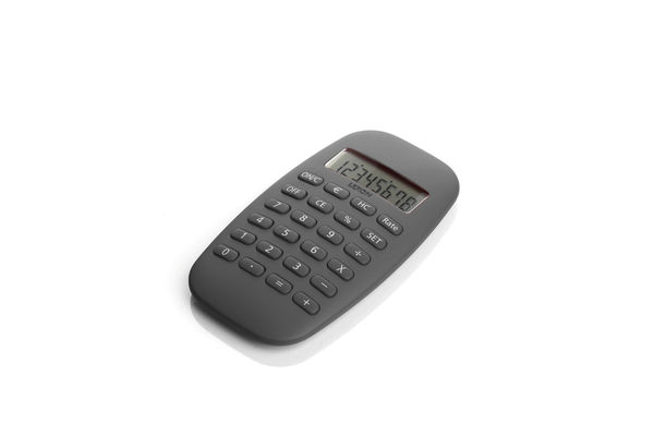 Calculatrice de poche Gris