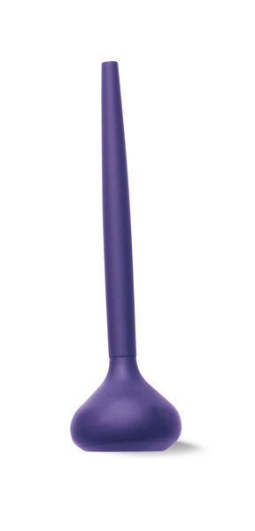 Stylo bille sur socle Violet