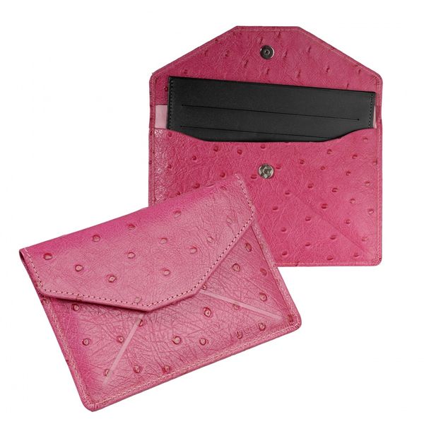 Porte-cartes Fuchsia Rose