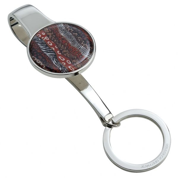 Porte-clefs Savane Argent