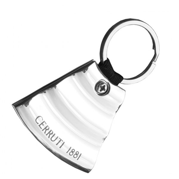 Porte-clefs Wave chrome