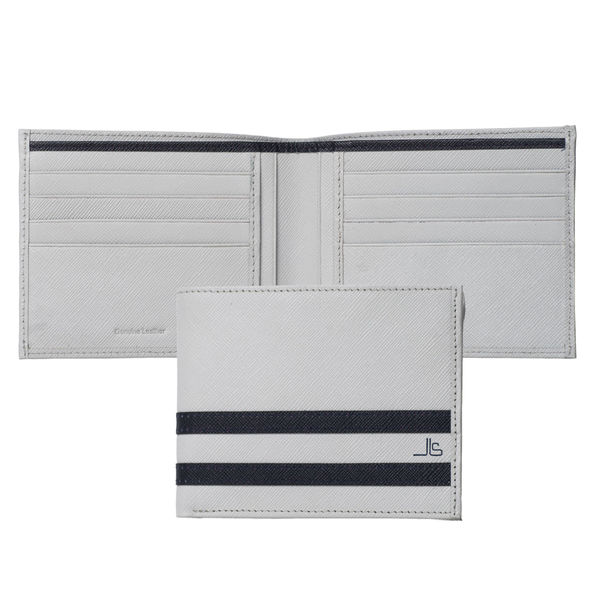 Portefeuille Catamaran White Gris