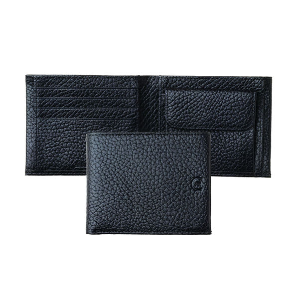 Portefeuille monnaie Escape Noir
