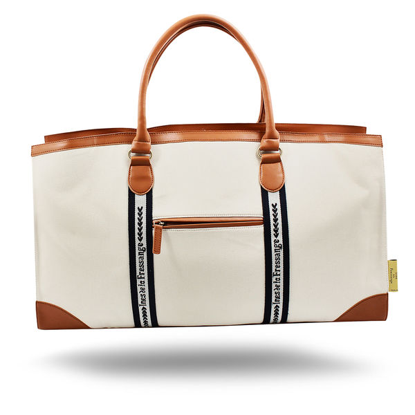 Sac week-end INES DE LA FRESSANGE Beige