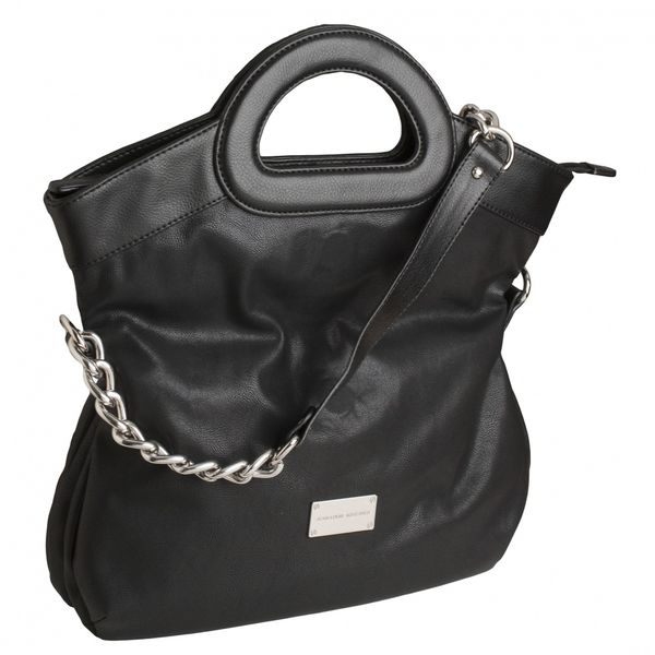 Sac shopping Folie Noir