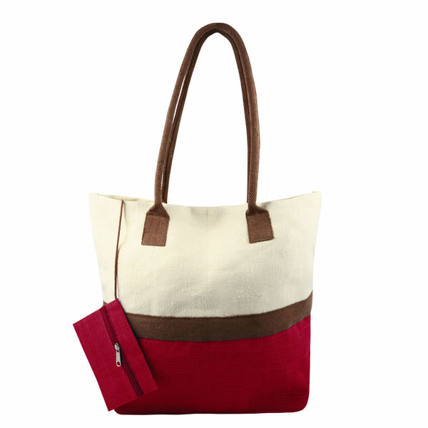 Sac shopping JULPI Rouge