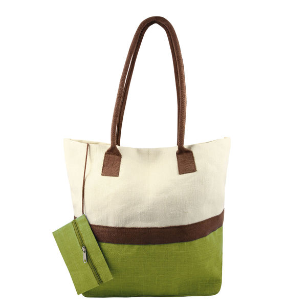 Sac shopping JULPI Vert