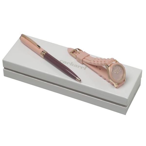 Set Cacharel : Montre + Stylo pour entreprise