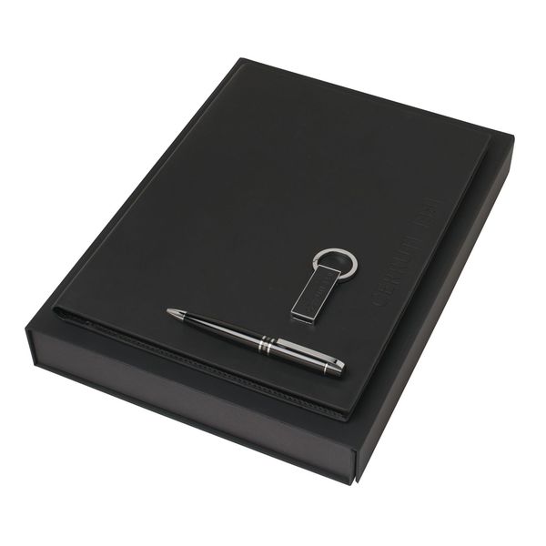 Set Cerruti 1881 : Clé USB + Ecritoire + Stylo promotionnel