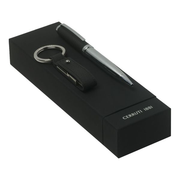 Set Cerruti 1881 : Clé USB + Stylo personnalisé