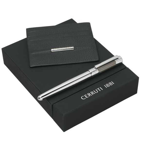 Set Cerruti 1881 : Porte-cartes + Stylo pour entreprise