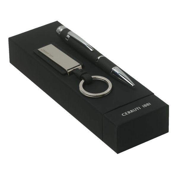 Set Cerruti 1881 : Porte-clefs + Stylo pour entreprise