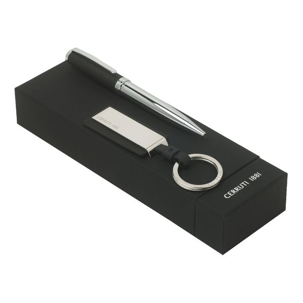 Set Cerruti 1881 : Porte-clefs + Stylo pour entreprise