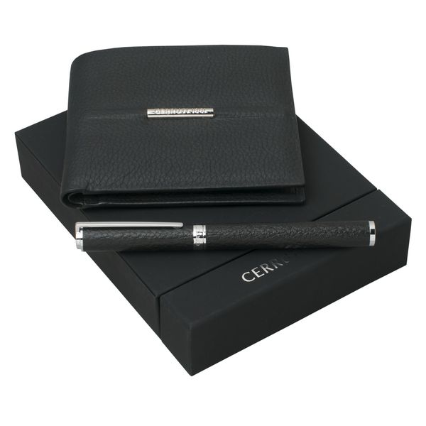 Set Cerruti 1881 : Portefeuille + Stylo personnalisable