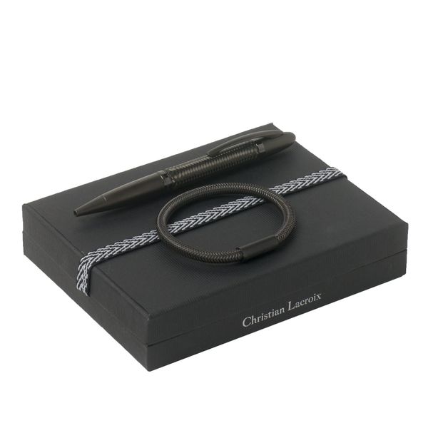 Set Christian Lacroix : Bracelet + Stylo promotionnel