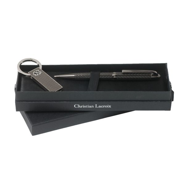 Set Christian Lacroix : Clé USB + Stylo personnalisable