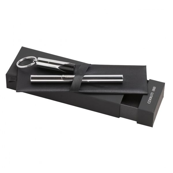 Set CERRUTI : Clé + Stylo