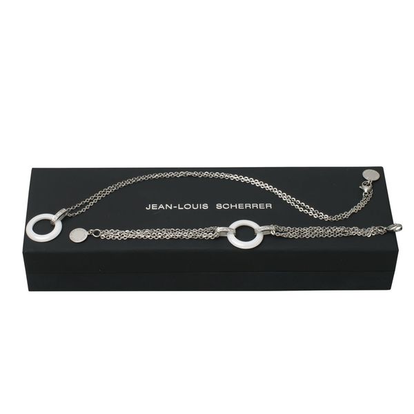 Set Jean-Louis Scherrer : Bracelet + Collier personnalisable