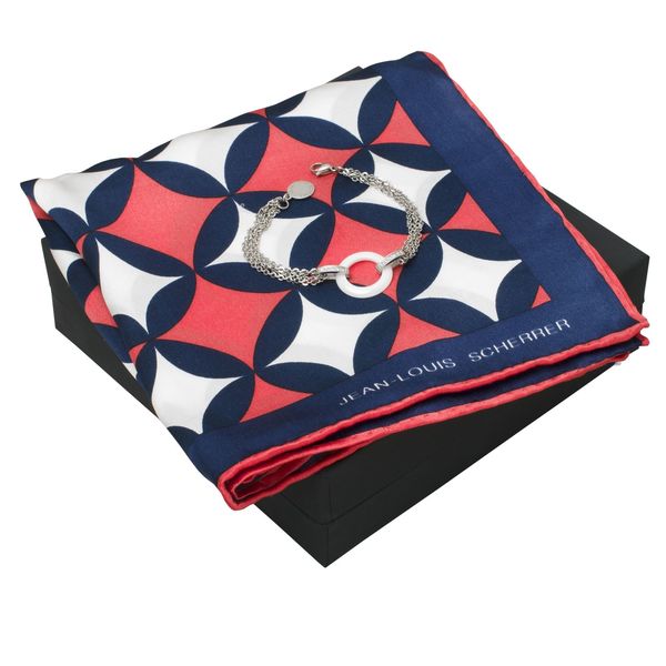 Set Jean-Louis Scherrer : Foulard + Bracelet promotionnel