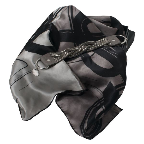 Set Jean-Louis Scherrer : Foulard + Bracelet publicitaire