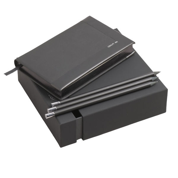 Set CERRUTI : Carnet + Crayons