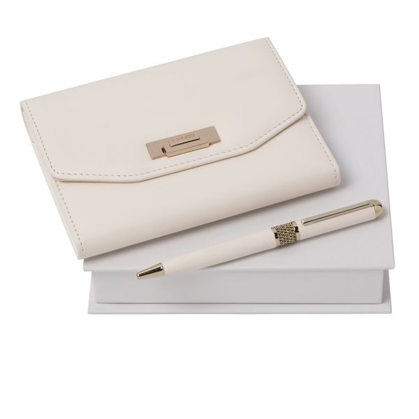 Set Nina Ricci : Carnet + Stylo avec logo