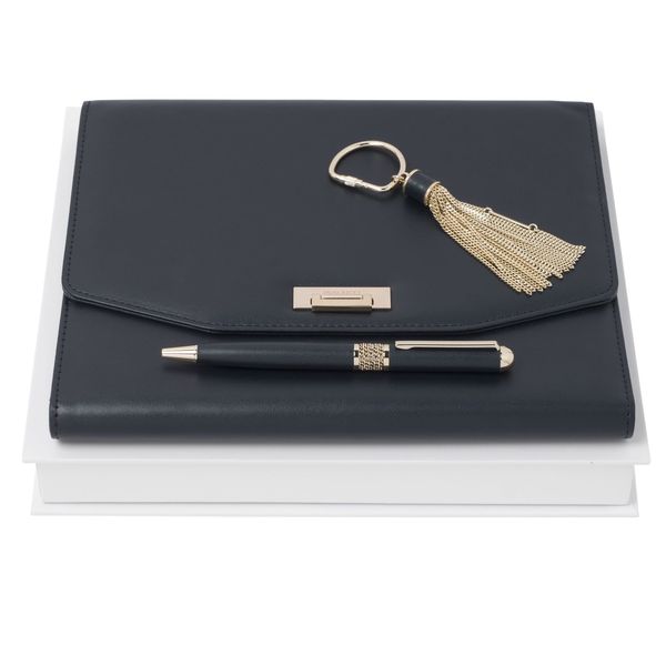 Set Nina Ricci : Porte-clefs + Ecritoire + Stylo pour entreprise