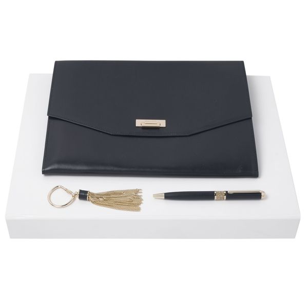 Set Nina Ricci : Porte-clefs + Etui + Stylo personnalisé