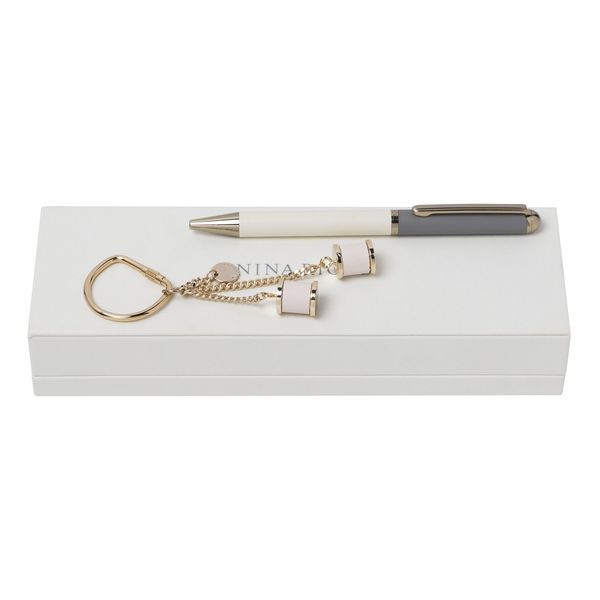 Set Nina Ricci : Porte-clefs + Stylo promotionnel