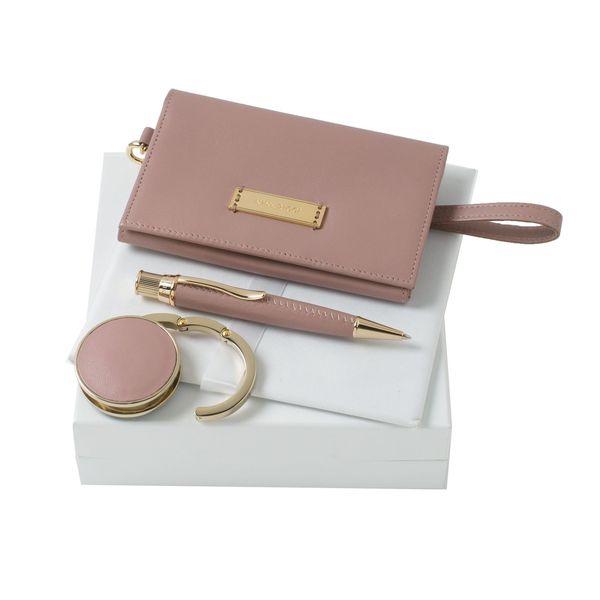 Set Nina Ricci : Porte-sac + Coque téléphone + Stylo personnalisable