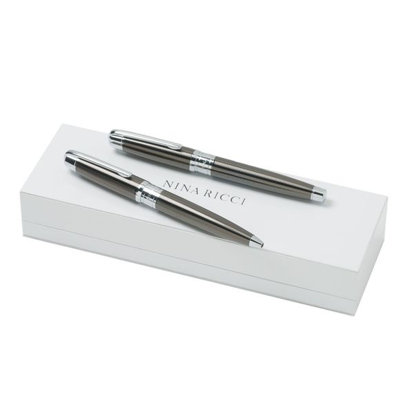 Set Nina Ricci : Stylo + Stylo avec logo