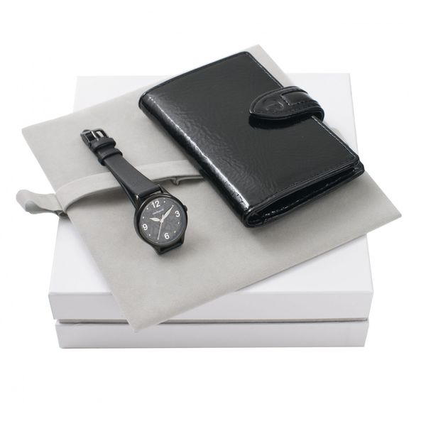 Set CACHAREL : Porte-cartes + Montre