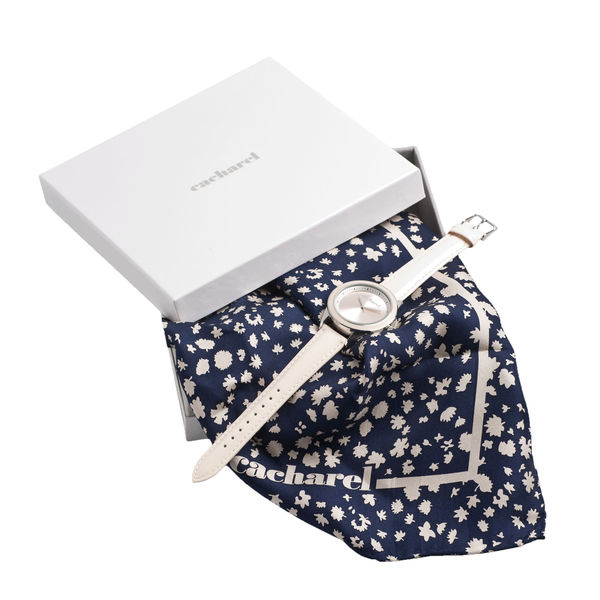 Set CACHAREL : Foulard + Montre