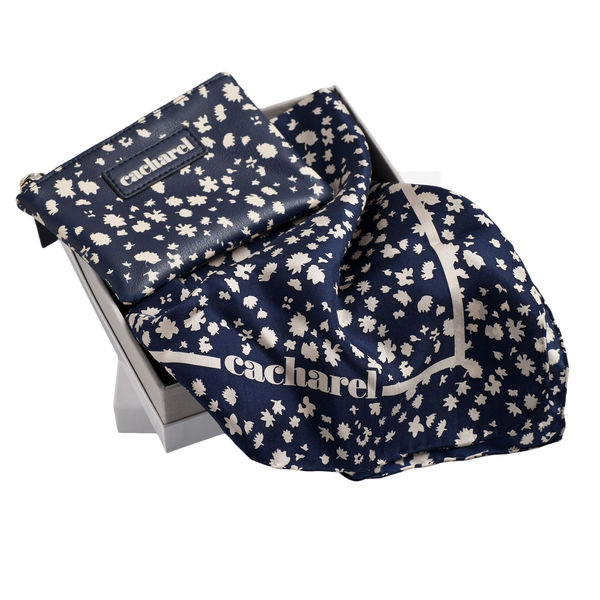 Set CACHAREL : Porte-clef + Foulard