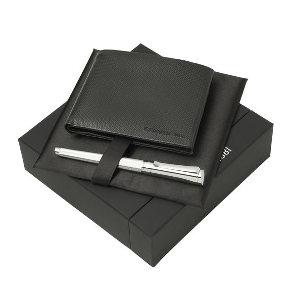 Set CERRUTI : Portefeuille + Stylo