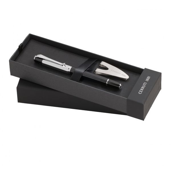 Set CERRUTI : Pince-bill + Stylo