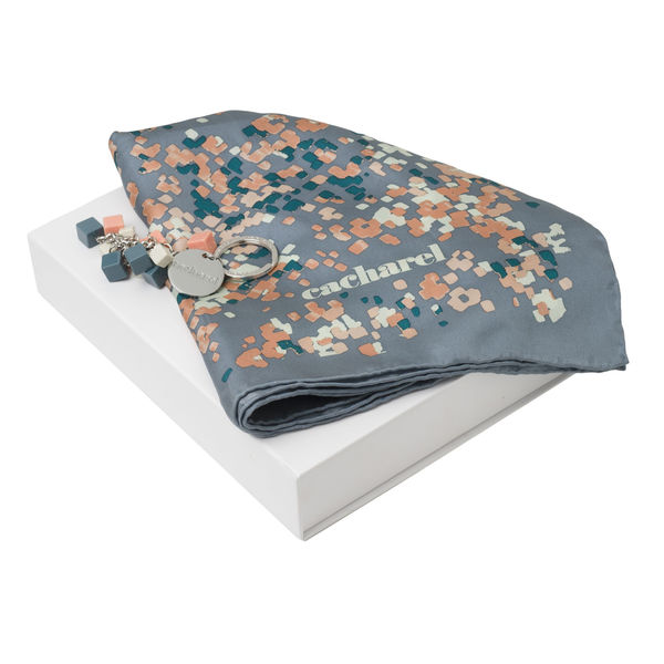 Set CACHAREL : Porte-clef + Foulard