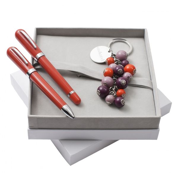 Set CACHAREL : Porte-clef + Stylo + CSN1574