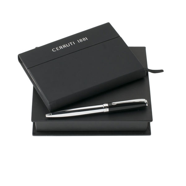 Set CERRUTI : Carnet + Stylo
