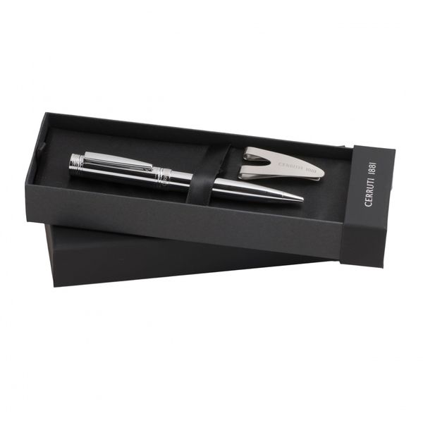 Set CERRUTI : Pince-bill + Stylo