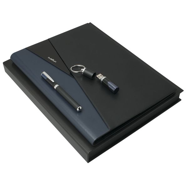 Set Ungaro : Clé USB + Ecritoire + Stylo personnalisable