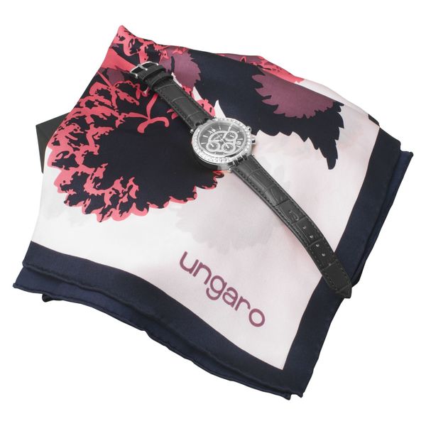 Set Ungaro : Foulard + Chronographe personnalisable