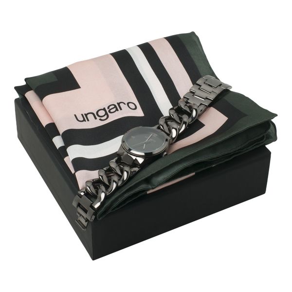 Set Ungaro : Foulard + Montre personnalisable