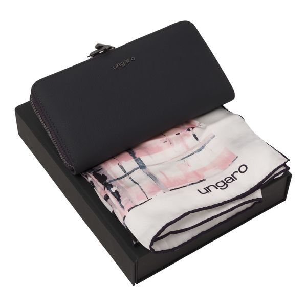 Set Ungaro : Foulard + Portefeuille personnalisable