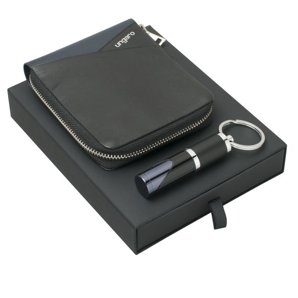 Set Ungaro : Porte-clefs + Portefeuille promotionnel