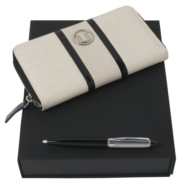 Set Ungaro : Portefeuille + Stylo pour entreprise