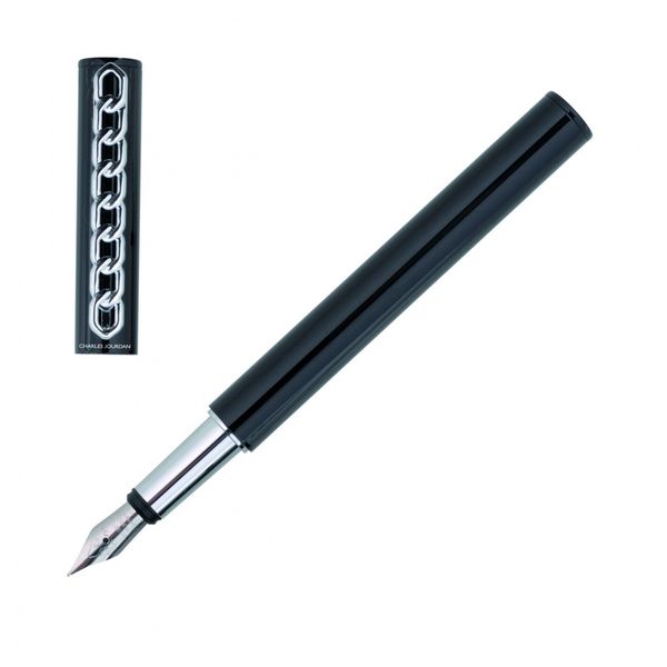 Stylo plume Gourmette Noir