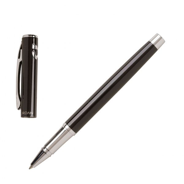 Stylo roller Empreinte CJ Noir