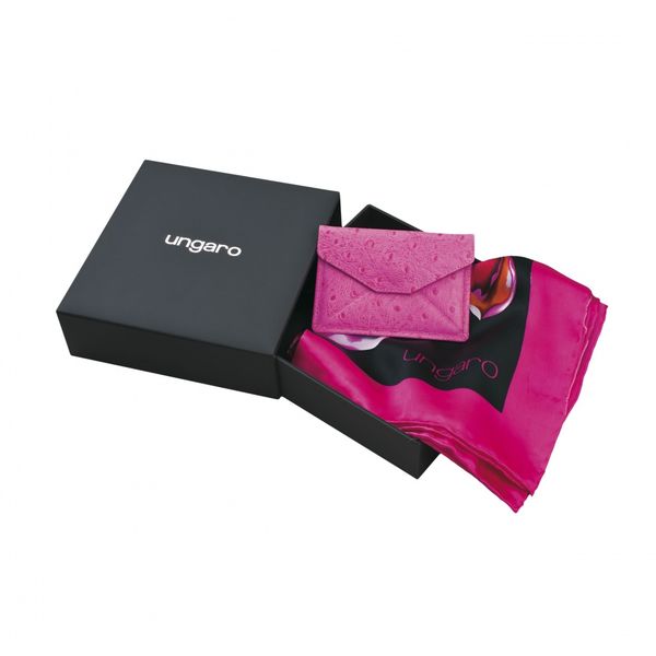 Set UNGARO : Foulard + Porte-cartes